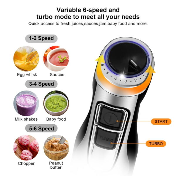 1 BioloMix BHB1200 4 in 1 1200W Handheld Blender 520858 1