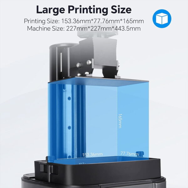 1 ELEGOO Mars 4 Ultra Resin 3D Printer 523206 4