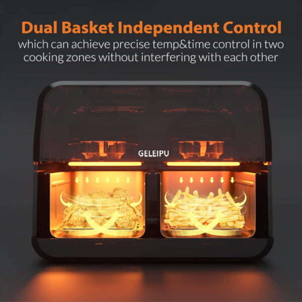 1 GELEIPU DL28 8 Quarts Air Fryer 523775 4