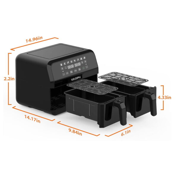 1 GELEIPU DL28 8 Quarts Air Fryer 523775 6