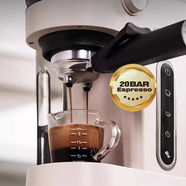 1 HiBREW H14 Espresso Coffee Machine Beige 524230 5