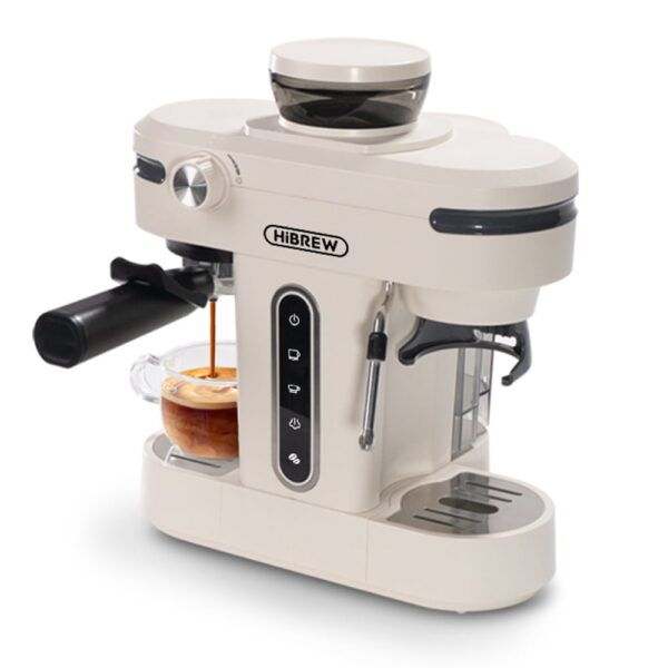 1 HiBREW H14 Espresso Coffee Machine Beige 524230 7