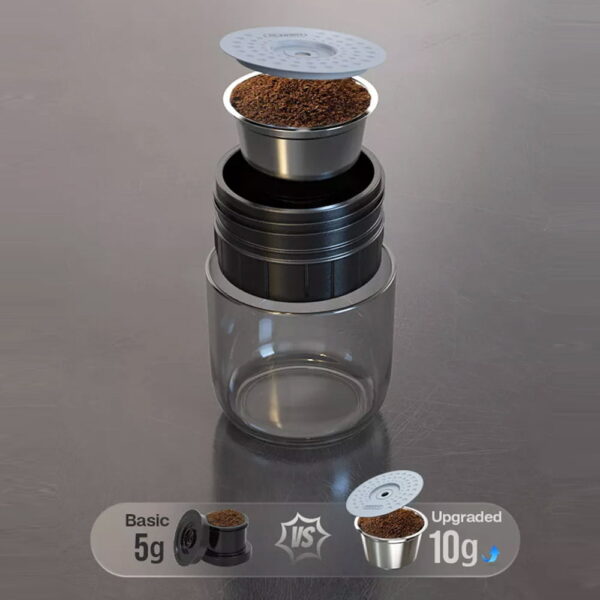 1 HiBREW H4A 80W Portable Car Coffee Machine with Stand 518035 5 1