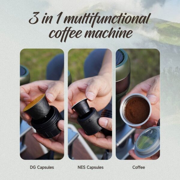 1 HiBREW H4B Wireless Portable 3 in 1 Espresso Coffee Maker 522994 5