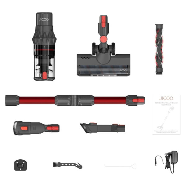 1 JIGOO C500 Cordless Vacuum Cleaner 522793 10