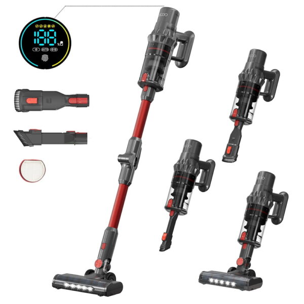 1 JIGOO C500 Cordless Vacuum Cleaner 522793 8