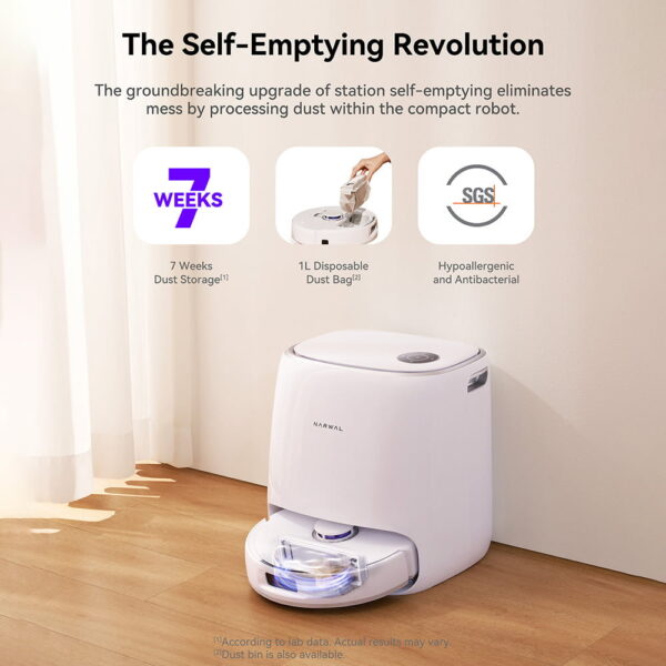 1 Narwal Freo X Ultra Robot Vacuum Cleaner EU Plug 523759 5