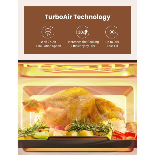1 Proscenic T31 1700W Air Fryer Oven 520804 3