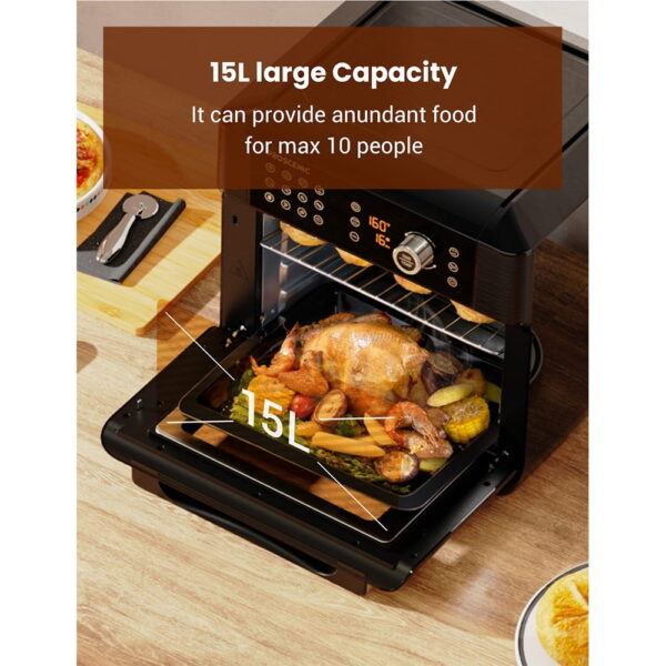 1 Proscenic T31 1700W Air Fryer Oven 520804 7