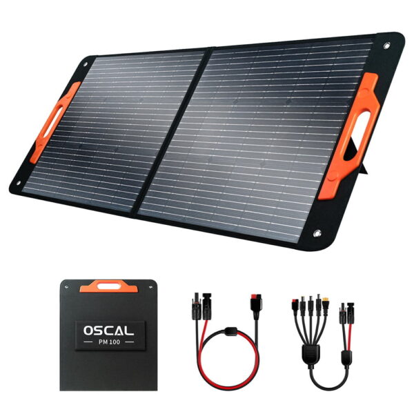 1 Blackview Oscal PM100 100W Foldable Solar Panel 525642 0