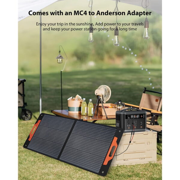 1 Blackview Oscal PM100 100W Foldable Solar Panel 525642 7