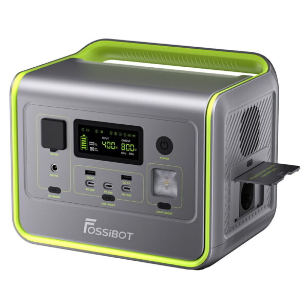 1 FOSSiBOT F800 Portable Power Station Green 522275 2