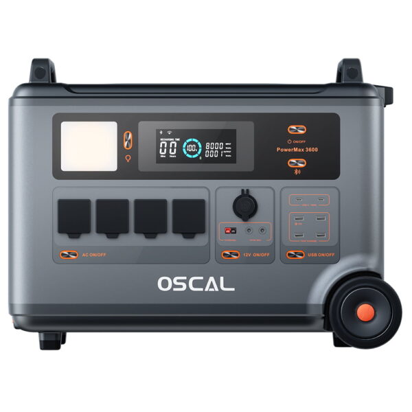 1 Oscal PowerMax 3600 Rugged Power Station EU Plug 523667 1