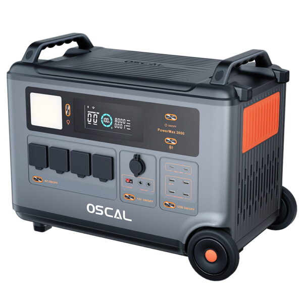1 Oscal PowerMax 3600 Rugged Power Station EU Plug 523667 6