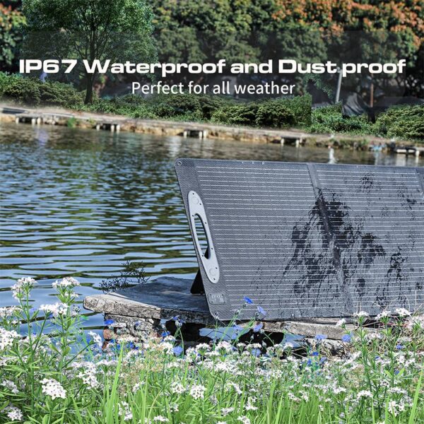 1 VDL POWER 200W Foldable Portable Solar Panel 523852 5