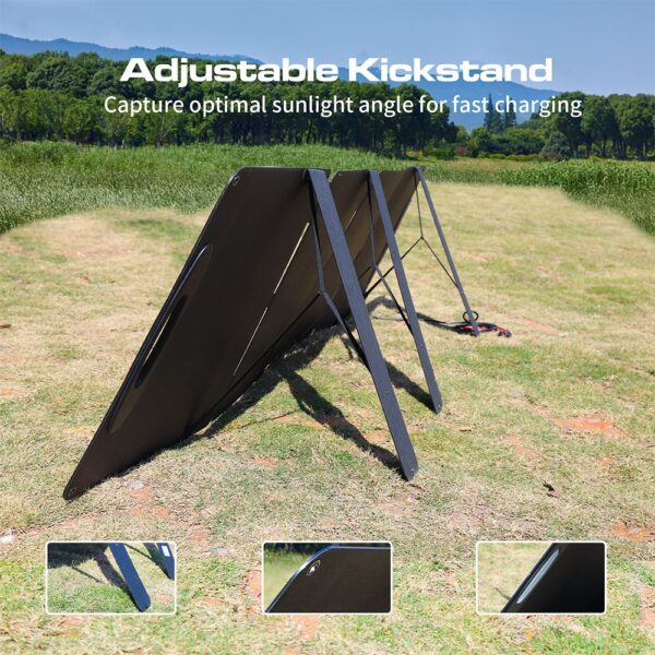 1 VDL POWER 200W Foldable Portable Solar Panel 523852 7