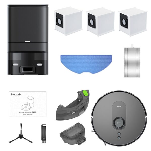 1 360 S8 Plus Robot Vacuum Cleaner with Base Station EU Plug 525211 3
