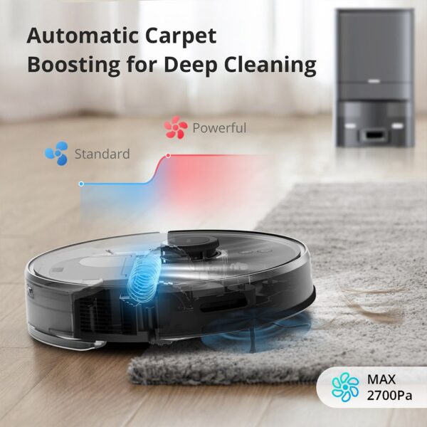 1 360 S8 Plus Robot Vacuum Cleaner with Base Station EU Plug 525211 6