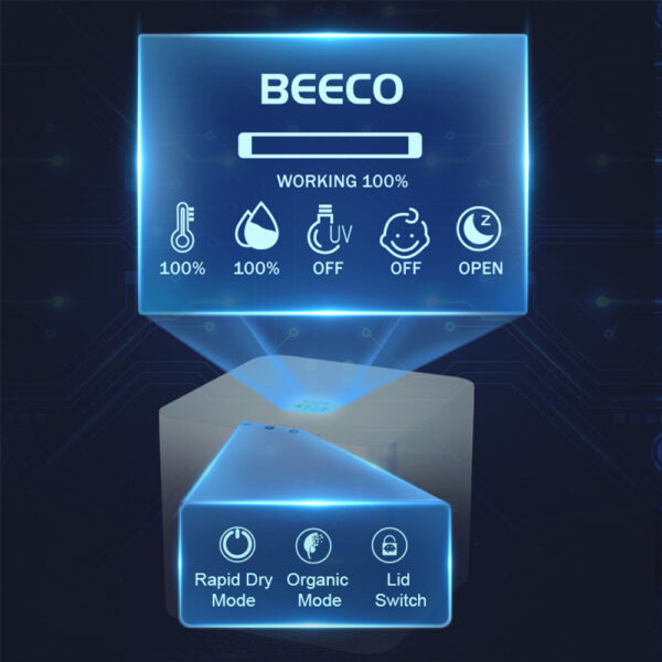 1 BEECO HQD 314Pro Kitchen Composter 525369 16