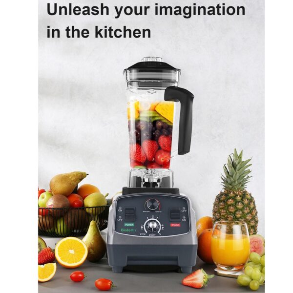 1 BioloMix T5200 3HP 2200W Timer Blender 519984 1