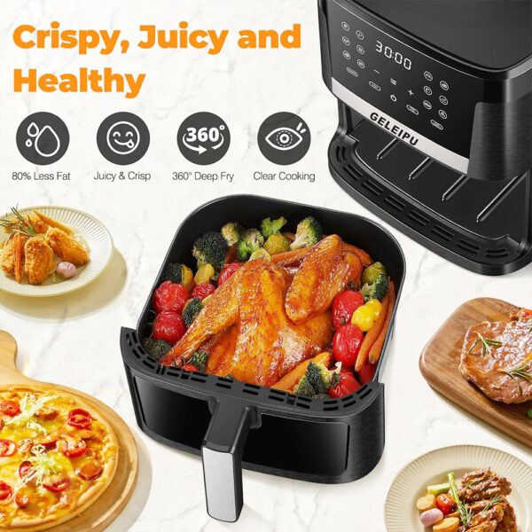 1 GELEIPU DL27 7 5 Quarts Air Fryer 523776 3
