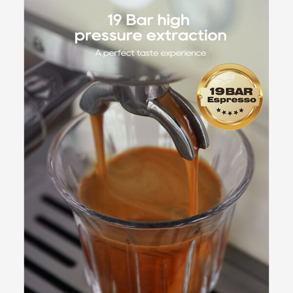 1 HiBREW H10A 19 Bar Coffee Machine Beige EU Plug 524931 4