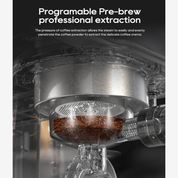 1 HiBREW H10A 19 Bar Coffee Machine Beige EU Plug 524931 5