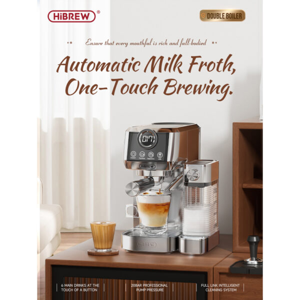 1 HiBREW H13A 3 in 1 20Bar Semi Automatic Coffee Machine EU Plug 524933 6