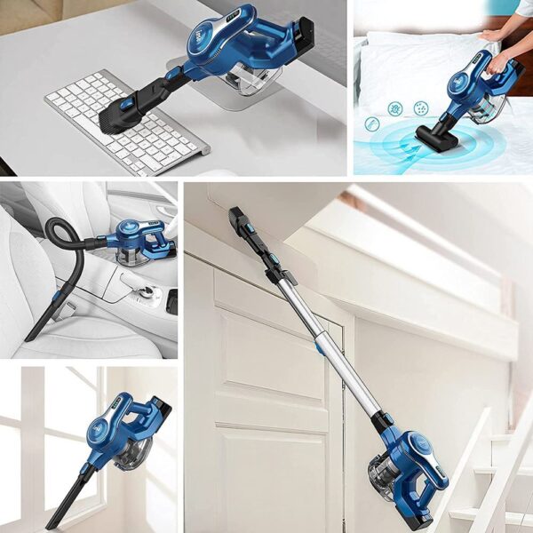 1 INSE S6P Cordless Vacuum Cleaner with 2 Batteries Up to 80min Run tim 471671 2