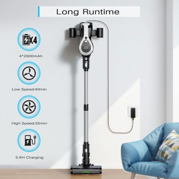 1 MOOSOO YC1 Cordless Vacuum Cleaner EU Plug 525518 2