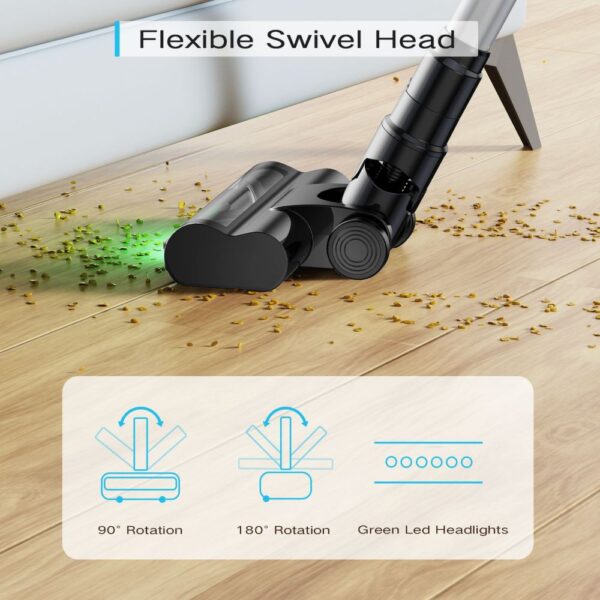1 MOOSOO YC1 Cordless Vacuum Cleaner EU Plug 525518 3