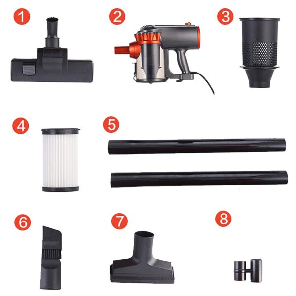 1 Portable Vacuum Cleaner 18kPa Wet and Dry Dual use EU 522307 7