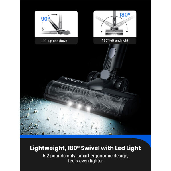 1 Proscenic P11 Mopping Cordless Vacuum Cleaner 523162 3