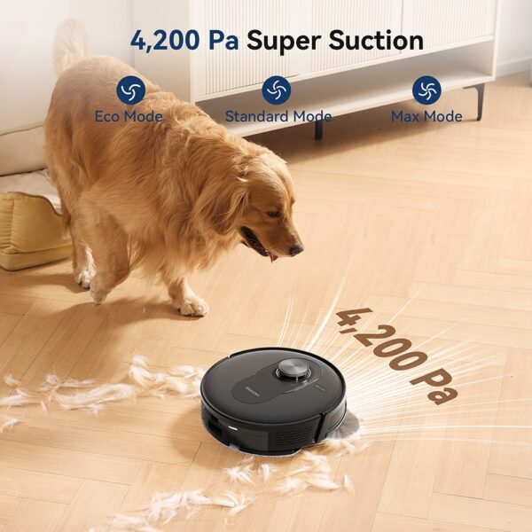 1 Proscenic Q8 Robot Vacuum and Mop Combo Black 525490 3
