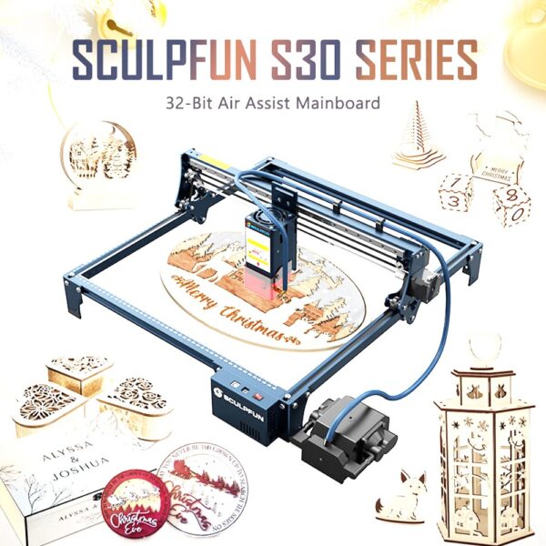 1 SCULPFUN S30 Pro Max 20W Laser Engraver Cutter 517193 9