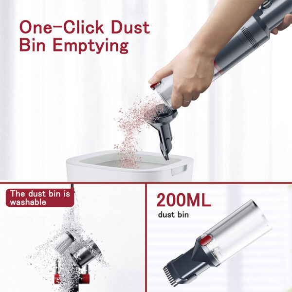1 SmartAI H5 Handheld Cordless Vacuum Cleaner 525213 8