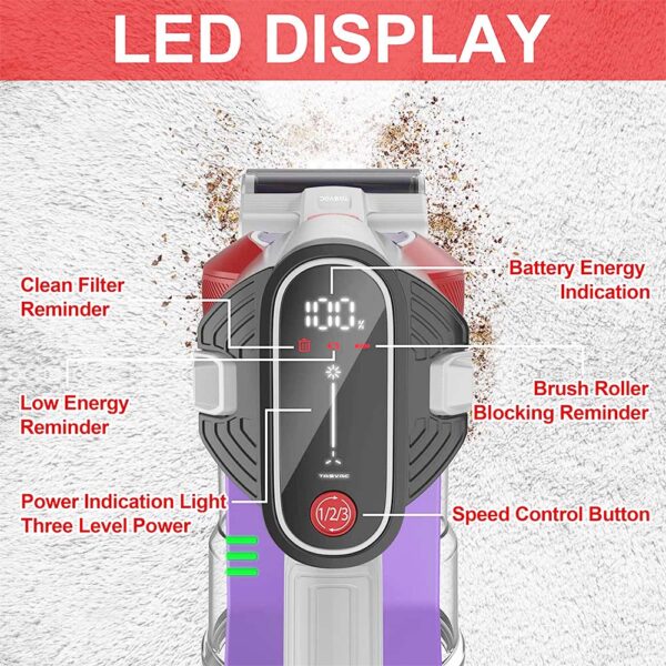 1 TASVAC S8 Handheld Cordless Vacuum Cleaner 498453 6