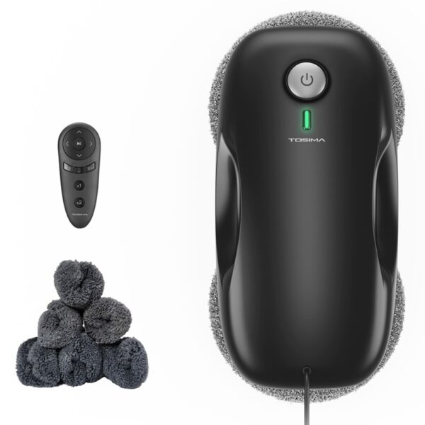 1 TOSIMA W2 Window Cleaning Robot Black 520790 0