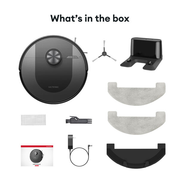 1 Ultenic D10 Robot Vacuum Cleaner with Mop 525694 11