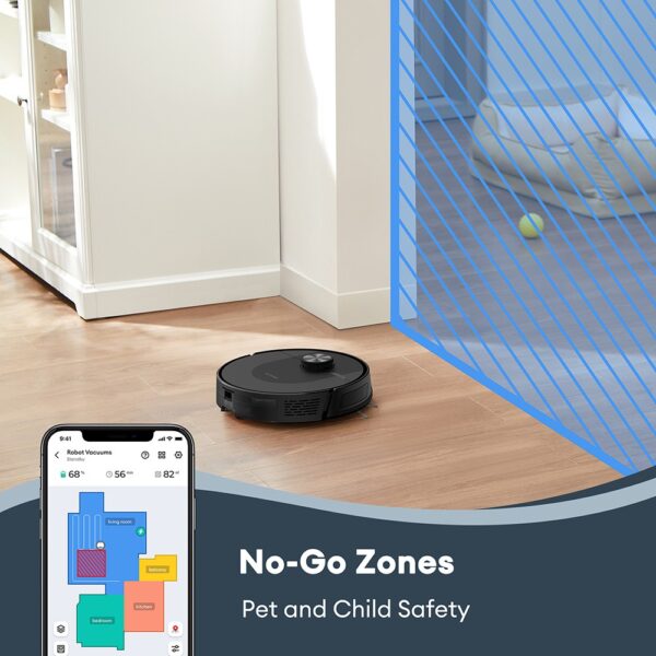 1 Ultenic D10 Robot Vacuum Cleaner with Mop 525694 8
