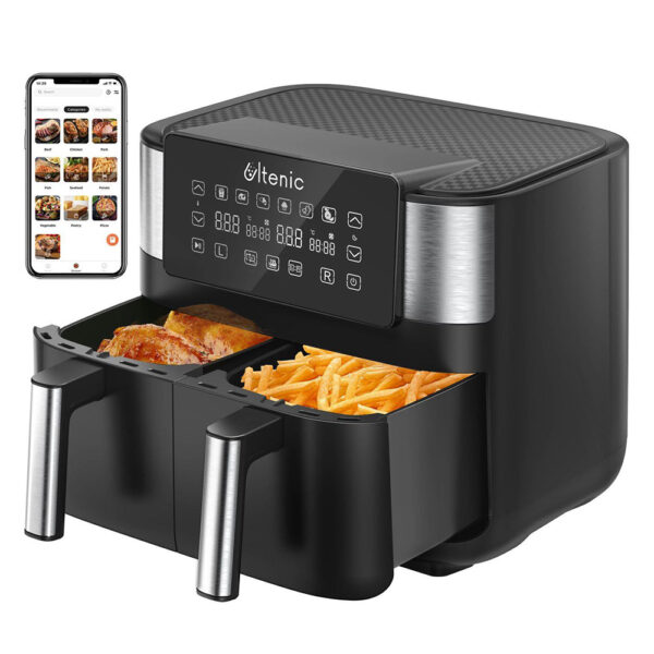 1 Ultenic K20 Dual Basket Air Fryer 518081 0
