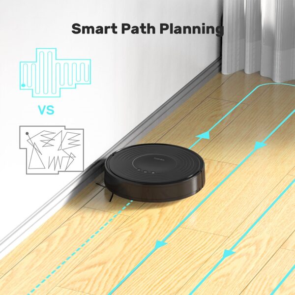 1 Verefa V60m Lite Robotic Vacuum Cleaner Black 522421 4