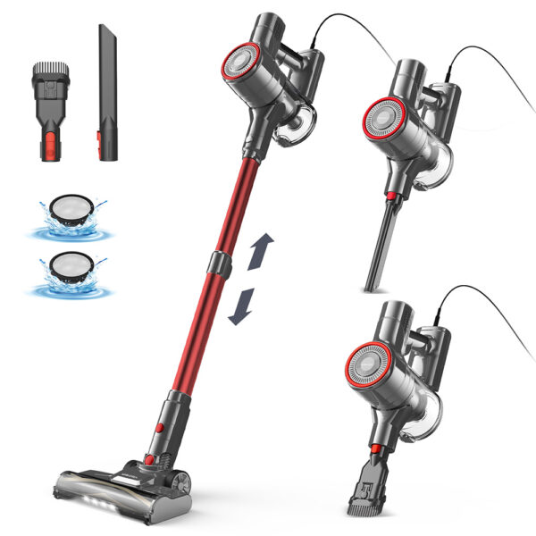 1 YISORA I8 23kPa Corded Vacuum Cleaner Red EU Plug 524670 0