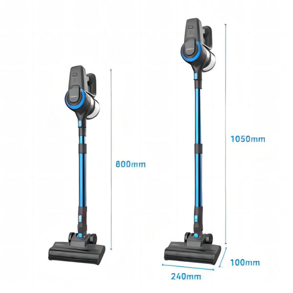 1 YISORA N300 20kPa Cordless Vacuum Cleaner Blue EU Plug 524671 1