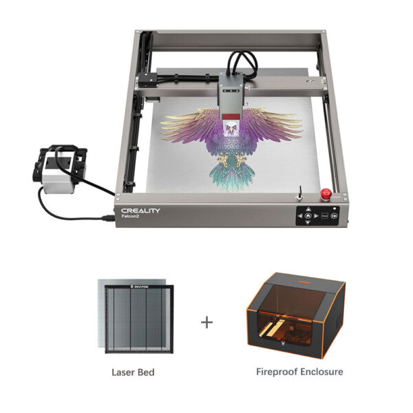 1 creality falcon 2 22w laser cutter mecpow laser bed fc1 enclosure 992719 1723542253882